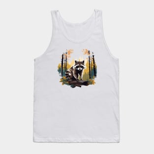 Raccoony Cuteness Tank Top